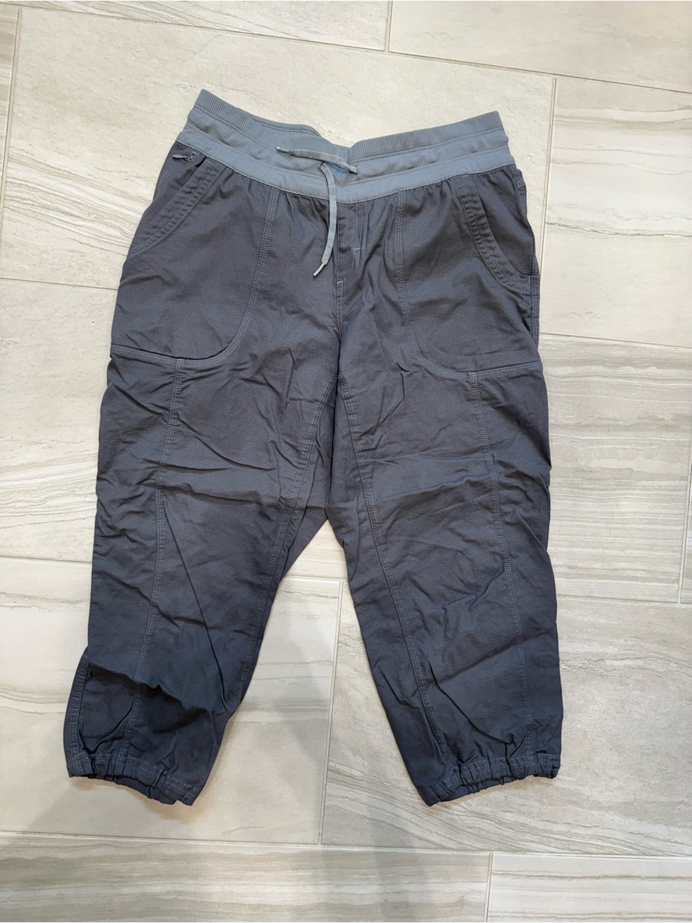 The North Face Women’s Dark Gray Cropped Jogger Pants